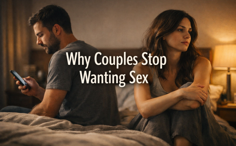 Feeling distant in your relationship Learn the real reasons couples stop wanting sex and how to restore intimacy naturally without pressure.