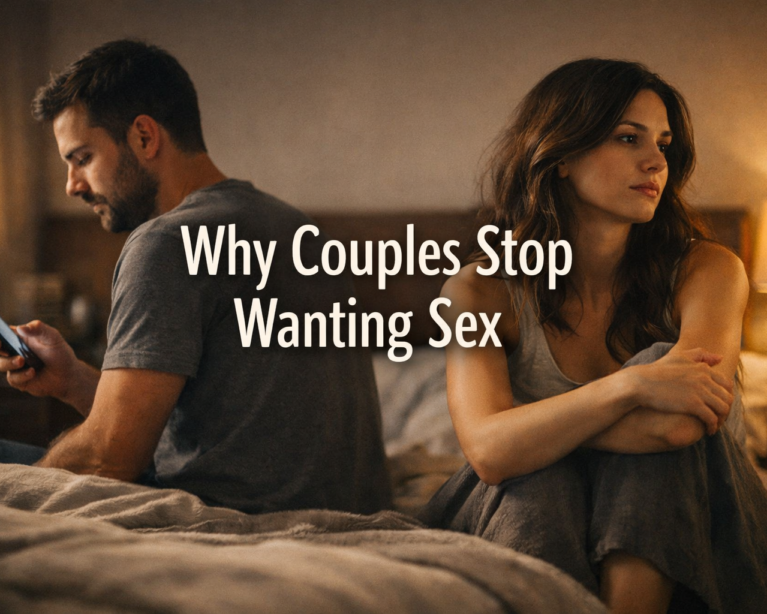 Feeling distant in your relationship Learn the real reasons couples stop wanting sex and how to restore intimacy naturally without pressure.